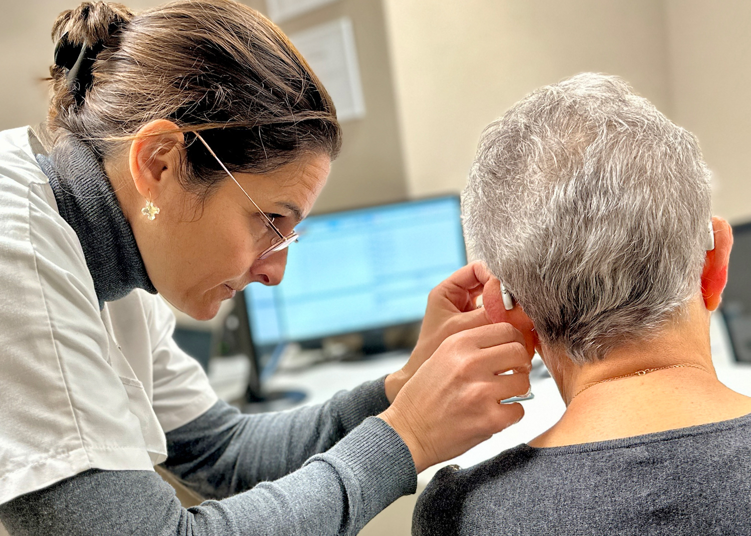 Céline en appareillage